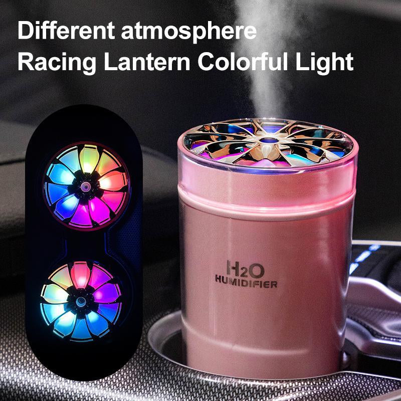 300ML Portable Air Humidifier, USB Powered Air Mini Humidifiers with Color LED Night Light, Aroma Diffuser for Home Car Office Room & Bedroom